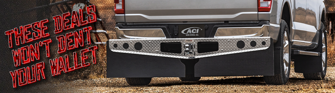 Hitch Mounted Mud Flaps