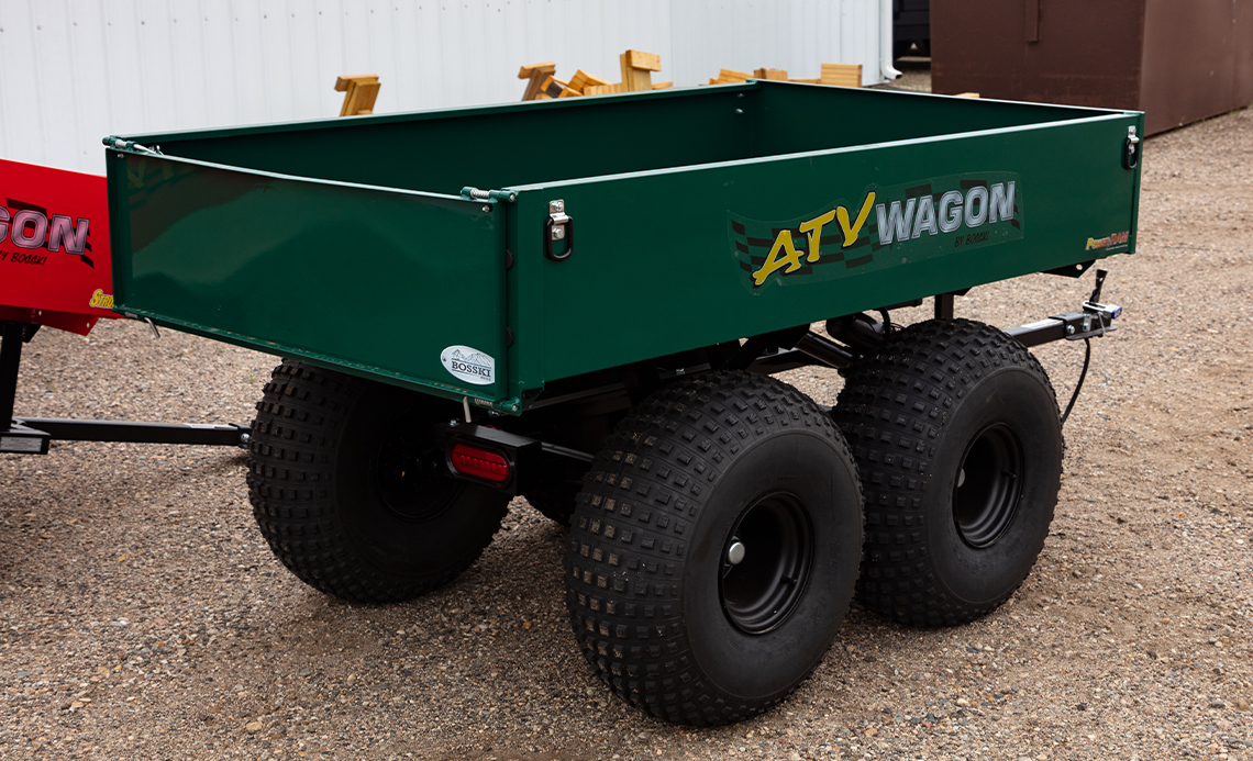 Aluminum ATV Utiltiy Dump Trailer 1