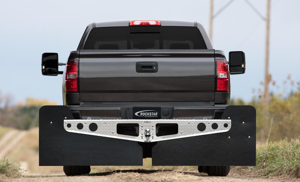 ROCKSTAR 3XL Hitch Mounted Mud Flaps