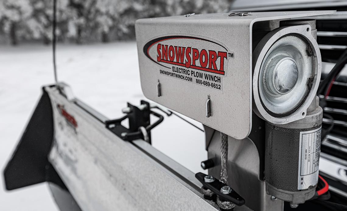 SnowSport Electric Plow Winch 3